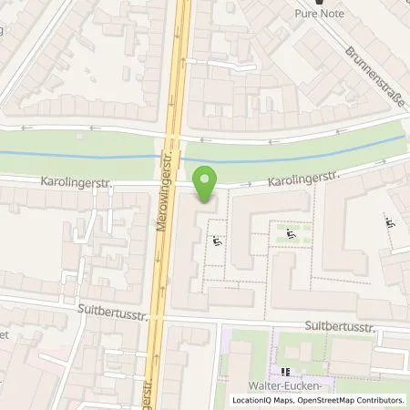 Standortübersicht der Tankstelle Stadtwerke Düsseldorf AG in 40223 Düsseldorf