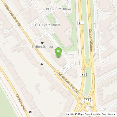 Standortübersicht der Tankstelle Stadtwerke Düsseldorf AG in 40474 Düsseldorf