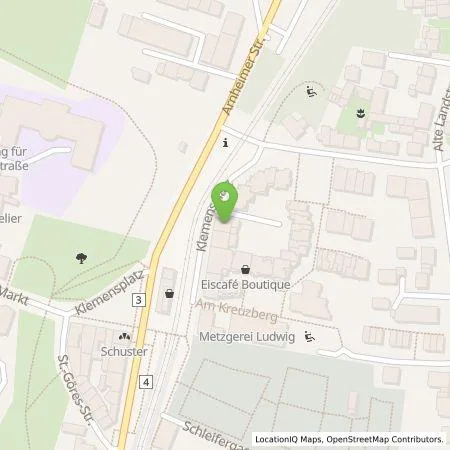 Standortübersicht der Tankstelle Stadtwerke Düsseldorf AG in 40489 Düsseldorf