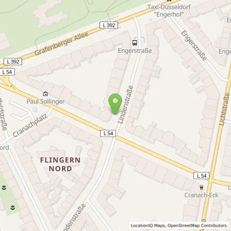 Standortübersicht der Tankstelle Stadtwerke Düsseldorf AG in 40235 Düsseldorf