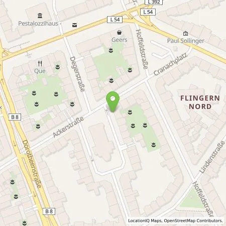 Standortübersicht der Tankstelle Stadtwerke Düsseldorf AG in 40235 Düsseldorf