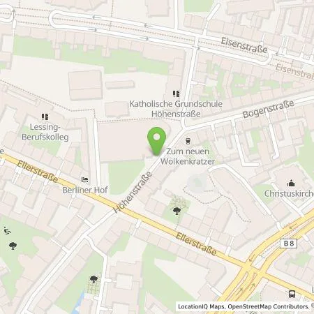 Standortübersicht der Tankstelle Stadtwerke Düsseldorf AG in 40227 Düsseldorf