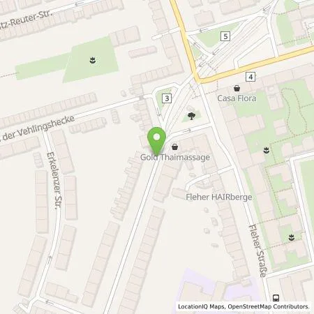 Standortübersicht der Tankstelle Stadtwerke Düsseldorf AG in 40223 Düsseldorf