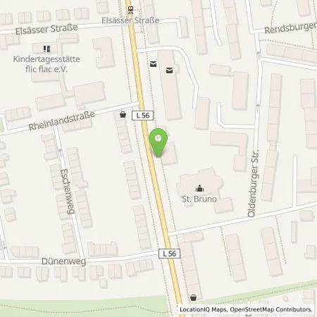 Standortübersicht der Tankstelle Stadtwerke Düsseldorf AG in 40468 Düsseldorf