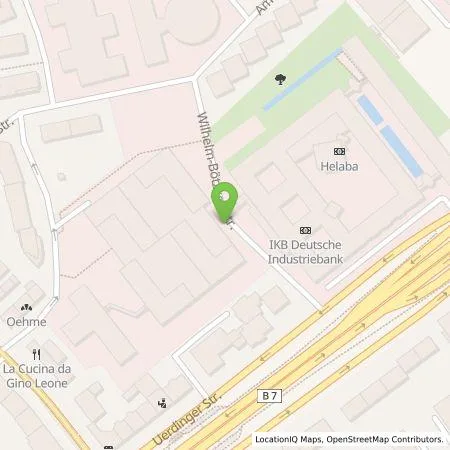 Standortübersicht der Tankstelle Stadtwerke Düsseldorf AG in 40474 Düsseldorf