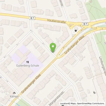 Standortübersicht der Tankstelle Stadtwerke Düsseldorf AG in 40235 Düsseldorf