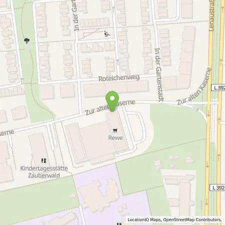 Standortübersicht der Tankstelle Stadtwerke Düsseldorf AG in 40470 Düsseldorf