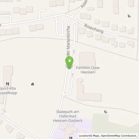 Standortübersicht der Tankstelle Stadtwerke Hamm GmbH in 59073 Hamm