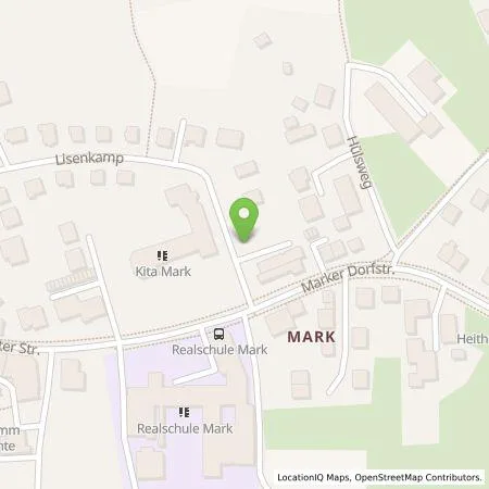 Standortübersicht der Tankstelle Stadtwerke Hamm GmbH in 59071 Hamm