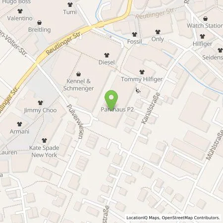 Standortübersicht der Tankstelle OUTLETCITY AG in 72555 Metzingen