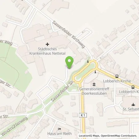 Standortübersicht der Tankstelle KL Energie GmbH in 41334 Nettetal