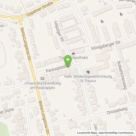 Standortübersicht der Tankstelle Energie- und Wasserversorgung Bonn/Rhein-Sieg GmbH in 53119 Bonn