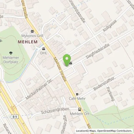 Standortübersicht der Tankstelle Energie- und Wasserversorgung Bonn/Rhein-Sieg GmbH in 53179 Bonn