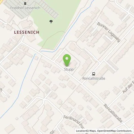 Standortübersicht der Tankstelle Energie- und Wasserversorgung Bonn/Rhein-Sieg GmbH in 53123 Bonn