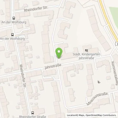 Standortübersicht der Tankstelle Energie- und Wasserversorgung Bonn/Rhein-Sieg GmbH in 53225 Bonn