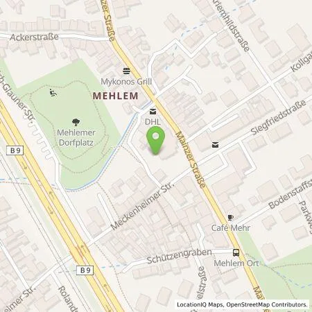 Standortübersicht der Tankstelle Energie- und Wasserversorgung Bonn/Rhein-Sieg GmbH in 53179 Bonn