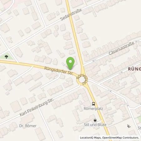 Standortübersicht der Tankstelle Energie- und Wasserversorgung Bonn/Rhein-Sieg GmbH in 53173 Bonn