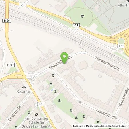 Standortübersicht der Tankstelle Energie- und Wasserversorgung Bonn/Rhein-Sieg GmbH in 53115 Bonn