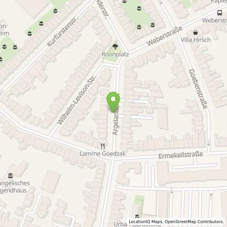 Standortübersicht der Tankstelle Energie- und Wasserversorgung Bonn/Rhein-Sieg GmbH in 53115 Bonn