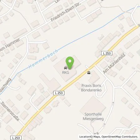 Standortübersicht der Tankstelle Energie- und Wasserversorgung Bonn/Rhein-Sieg GmbH in 53545 Linz