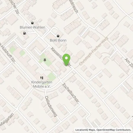 Standortübersicht der Tankstelle Energie- und Wasserversorgung Bonn/Rhein-Sieg GmbH in 53129 Bonn