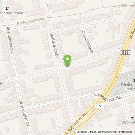 Standortübersicht der Tankstelle Energie- und Wasserversorgung Bonn/Rhein-Sieg GmbH in 53225 Bonn