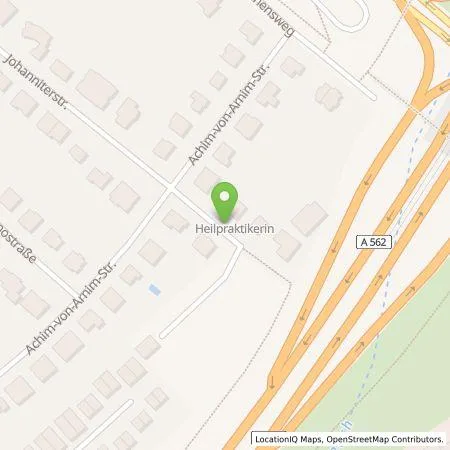 Standortübersicht der Tankstelle Energie- und Wasserversorgung Bonn/Rhein-Sieg GmbH in 53113 Bonn