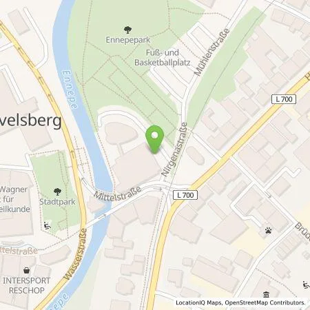 Standortübersicht der Tankstelle AVU AG in 58285 Gevelsberg