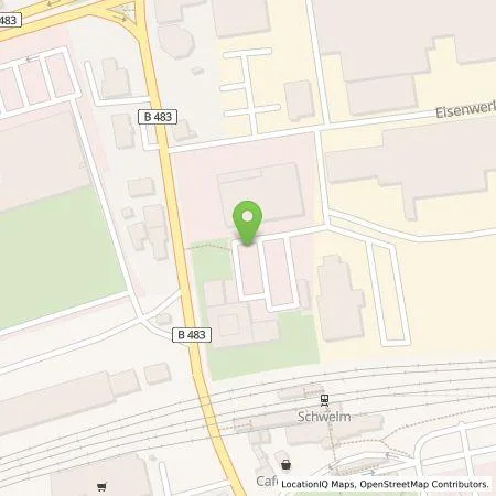 Standortübersicht der Tankstelle AVU AG in 58332 Schwelm