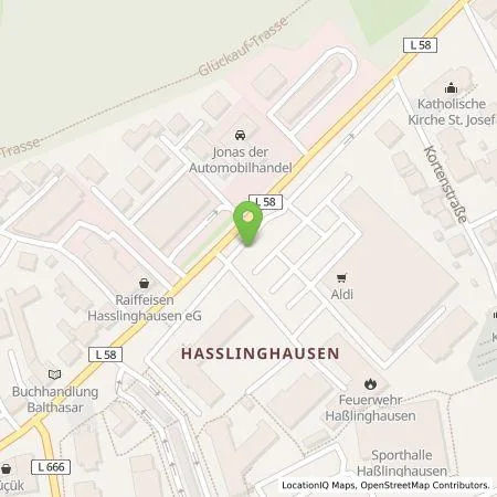 Standortübersicht der Tankstelle AVU AG in 45549 Sprockhövel