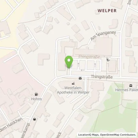 Standortübersicht der Tankstelle AVU AG in 45527 Hattingen