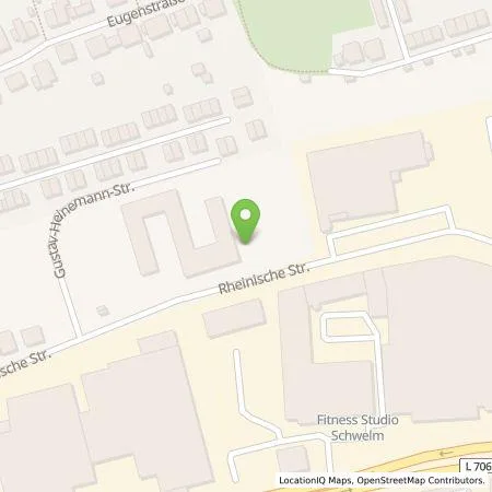 Standortübersicht der Tankstelle AVU AG in 58332 Schwelm