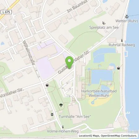 Standortübersicht der Tankstelle AVU AG in 58300 Wetter (Ruhr)