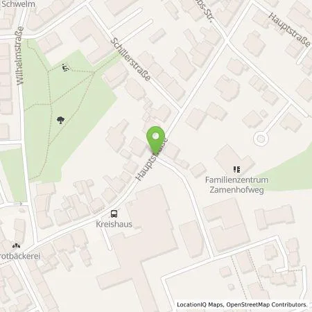 Standortübersicht der Tankstelle AVU AG in 58332 Schwelm