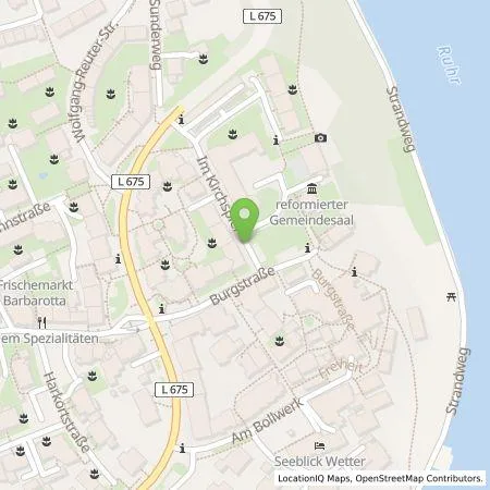 Standortübersicht der Tankstelle AVU AG in 58300 Wetter (Ruhr)