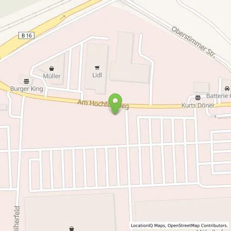 Standortübersicht der Tankstelle McDreams Hotel GmbH in 85051 Ingolstadt