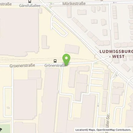 Standortübersicht der Tankstelle SWLB Mobilität GmbH in 71636 Ludwigsburg