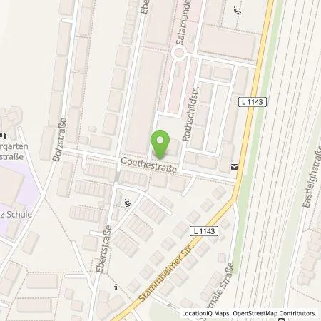 Standortübersicht der Tankstelle SWLB Mobilität GmbH in 70806 Kornwestheim