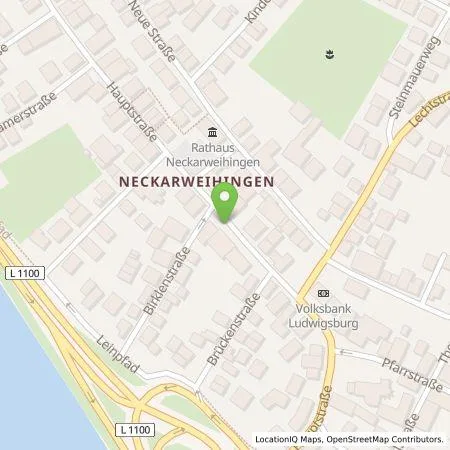 Standortübersicht der Tankstelle SWLB Mobilität GmbH in 71642 Ludwigsburg