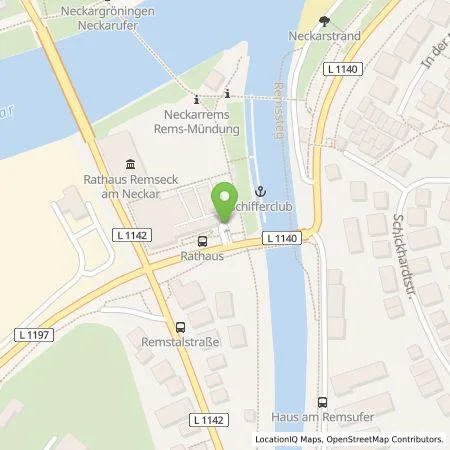 Standortübersicht der Tankstelle SWLB Mobilität GmbH in 71686 Remseck am Neckar