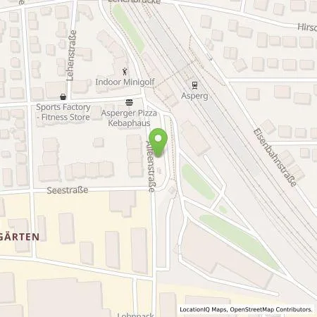 Standortübersicht der Tankstelle SWLB Mobilität GmbH in 71679 Asperg