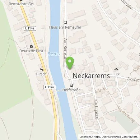 Standortübersicht der Tankstelle SWLB Mobilität GmbH in 71686 Remseck am Neckar