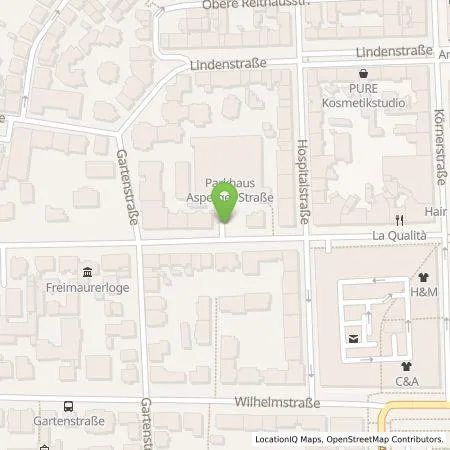 Standortübersicht der Tankstelle SWLB Mobilität GmbH in 71634 Ludwigsburg