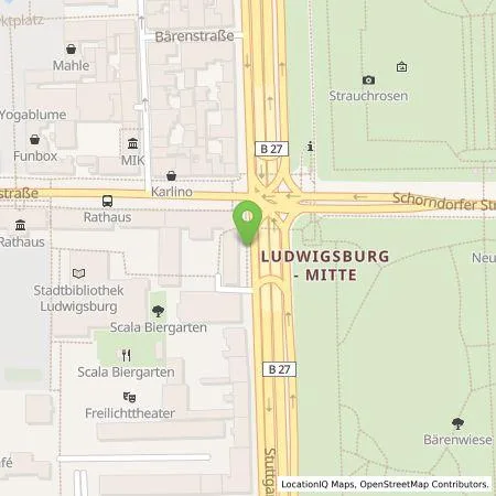 Standortübersicht der Tankstelle SWLB Mobilität GmbH in 71638 Ludwigsburg