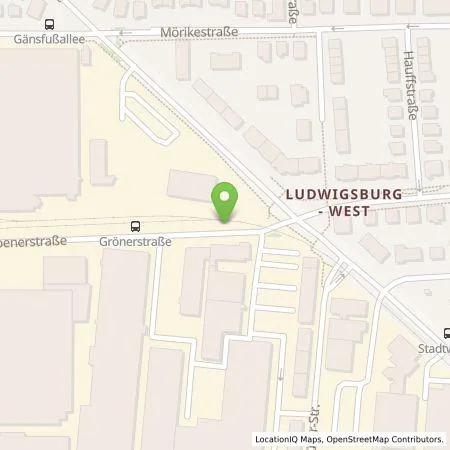 Standortübersicht der Tankstelle SWLB Mobilität GmbH in 71636 Ludwigsburg