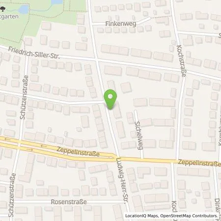 Standortübersicht der Tankstelle SWLB Mobilität GmbH in 70806 Kornwestheim