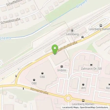 Standortübersicht der Tankstelle SWLB Mobilität GmbH in 71229 Leonberg