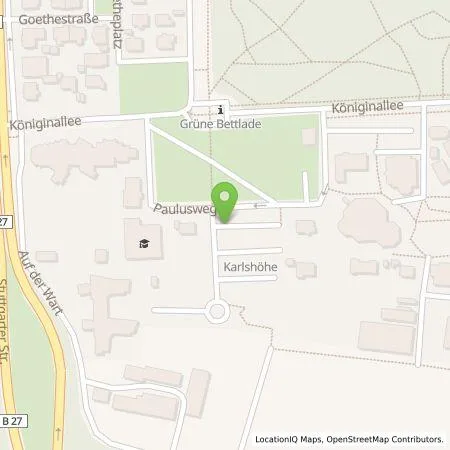 Standortübersicht der Tankstelle SWLB Mobilität GmbH in 71638 Ludwigsburg