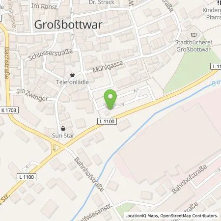 Standortübersicht der Tankstelle SWLB Mobilität GmbH in 71723 Großbottwar