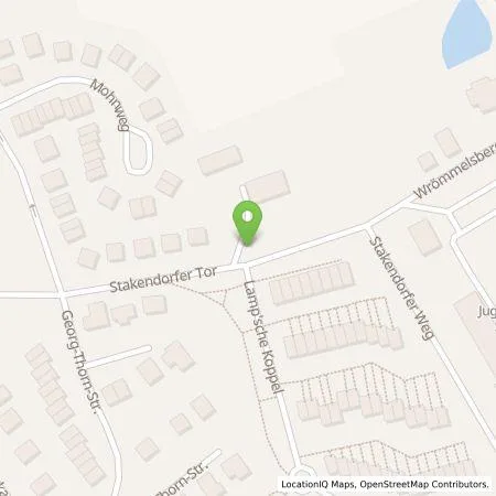 Standortübersicht der Tankstelle Strompool Probstei eG in 24217 Schönberg